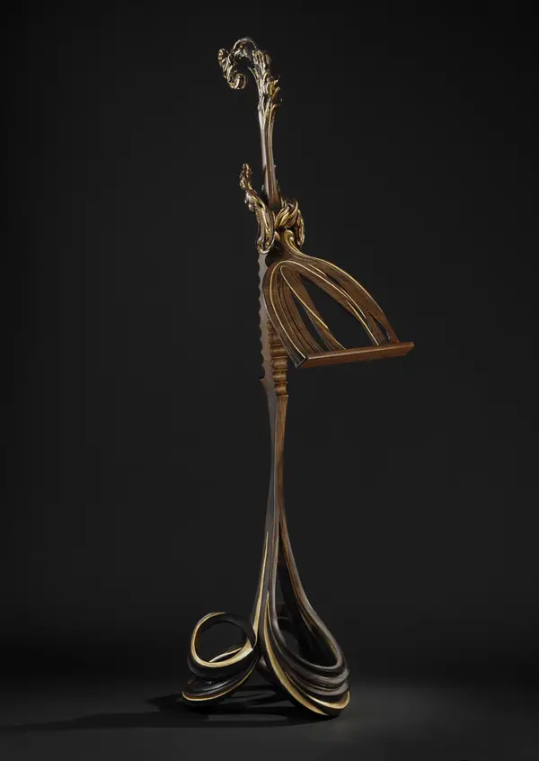 Solar Flare, music stand